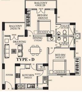 Cheer Square - Floor plan