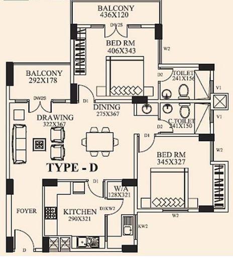 Cheer Square - Floor Plan
