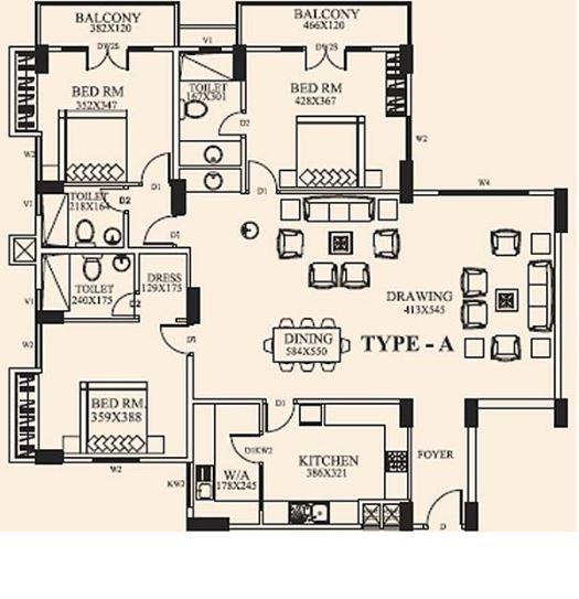 Cheer Square - Floor Plan