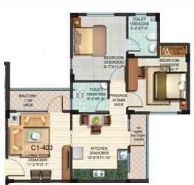 Urich Grace Eden Park Hibiscus Garden - Floor plan