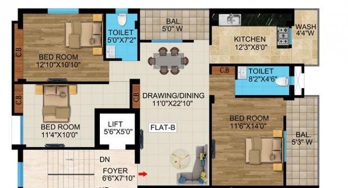 NK Silver Ferns - Floor Plan