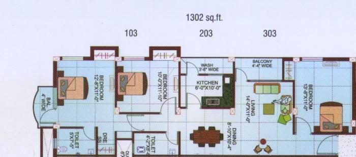 Rameshwaram Chitragupta - Floor Plan