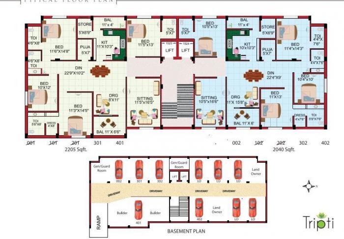 Rameshwaram Tripti - Site Plan
