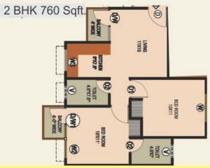 Vibgyor Planet - Floor plan