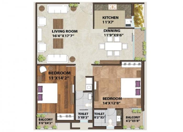 Chandra Panorama - Floor Plan