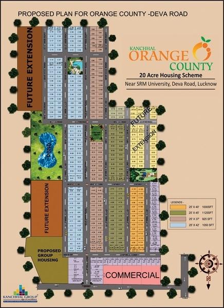 Kanchhal Orange County - Master Plan