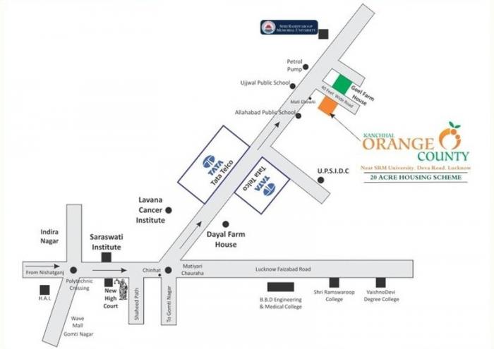 Kanchhal Orange County - Locality