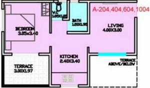 Sawant Silver Karishma - Floor plan