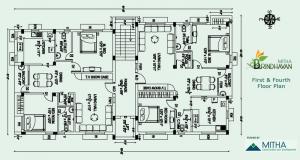 Mitha Brindhavan - Floor plan