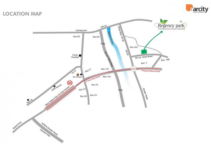 Aarcity Regency Park - Locality