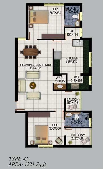 Beacon Terrace - Floor Plan