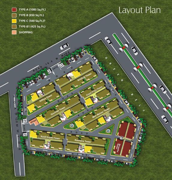 Paras Pride - Master Plan