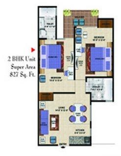 Express Hare Krishna Orchid - Floor Plan
