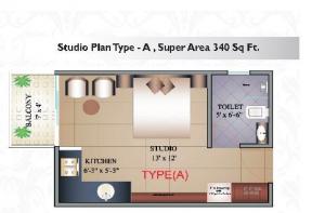 Krishna Florence - Floor plan