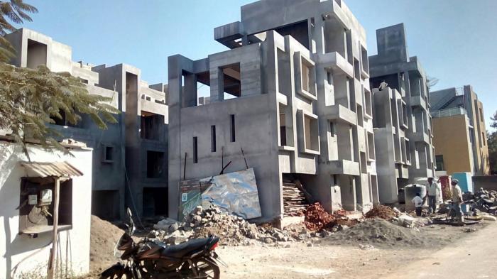 Divine Maple County Row Houses - Under Construction