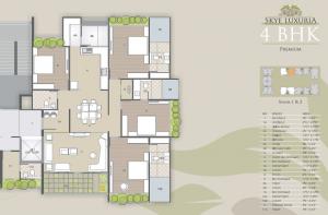 Skye Luxuria - Floor plan