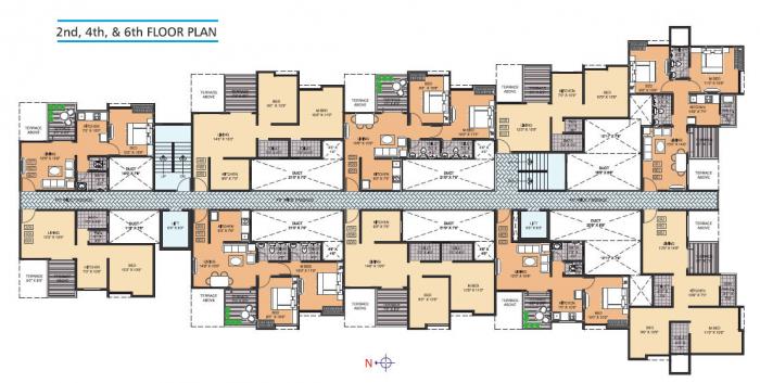 Pristine Aakanksha - Site Plan