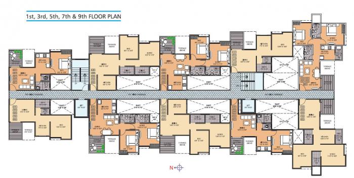 Pristine Aakanksha - Site Plan