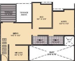 Pristine Aakanksha - Floor plan