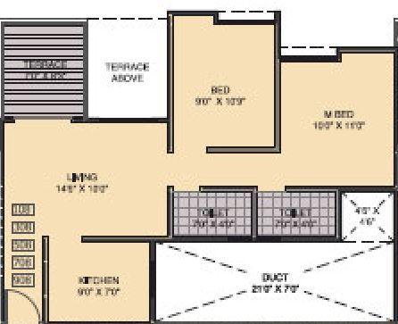 Pristine Aakanksha - Floor Plan