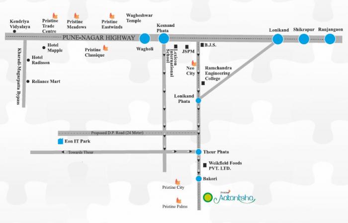 Pristine Aakanksha - Locality