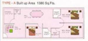 Kapil Gulmohar - Floor plan