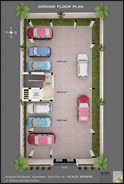 Acacia Krishna Kamalam - Site Plan