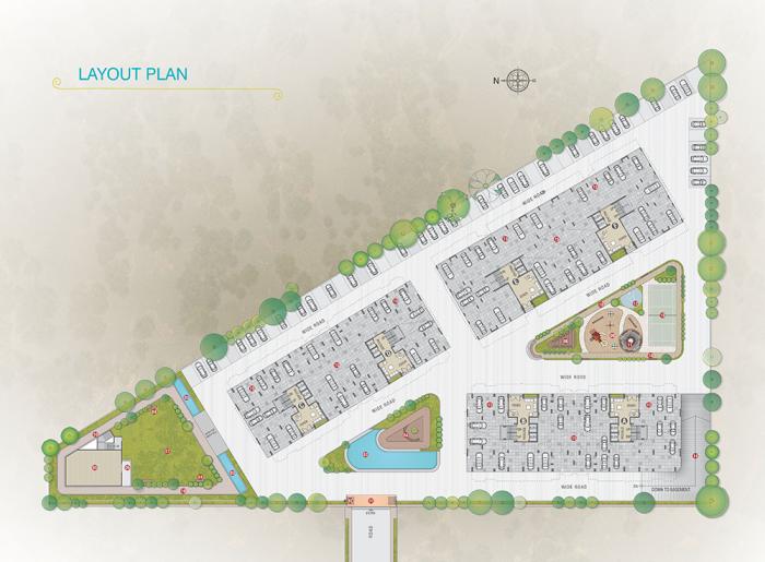 Rajhans Coral - Master Plan