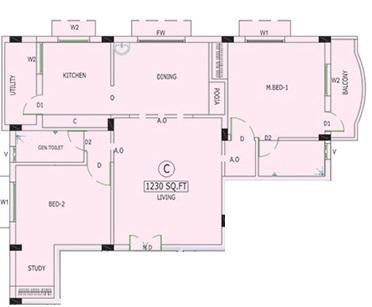 Jeyams Sanjay Enclave - Floor Plan