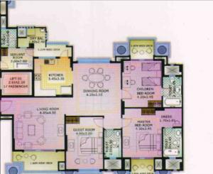 Manohar Multitech Towers - Floor plan