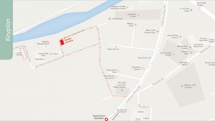 Jeyams Sanjay Enclave - Locality