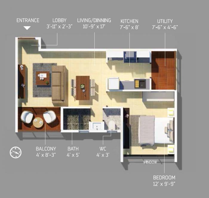 PGD Pinnacle - Floor Plan