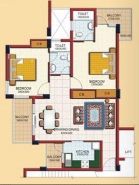 Ramprastha Greens Pearl Court in Ghaziabad Amenities, Layout