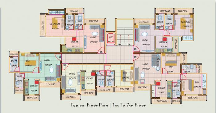 Crystal Apartment - Site Plan