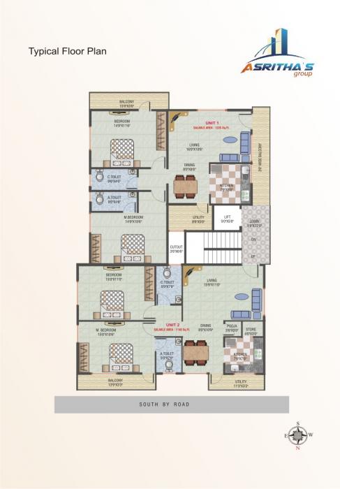 Asrithas Elite - Site Plan