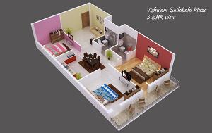 Vishwam Sailabala Plaza - Floor plan