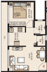 K K Ruby - Floor plan