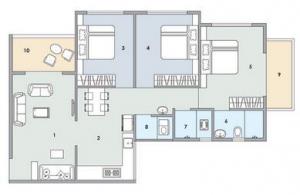 Gajra Avenue - Floor plan