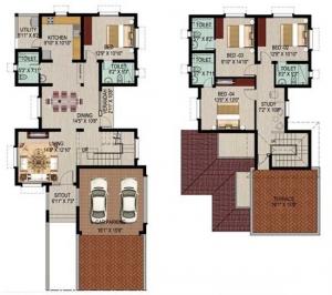 Oceanus Palms - Floor plan