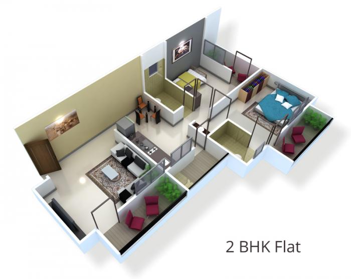 Shah Garden Resedency - Floor Plan