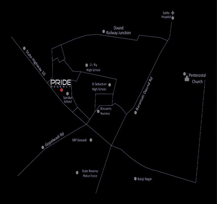 Shailesh Pride Regency - Locality