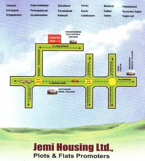 Jemi Vilvanathan Nagar Plot - Locality