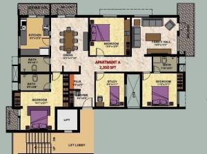 Google Dallas - Floor plan