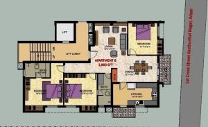 Google Dallas - Floor plan