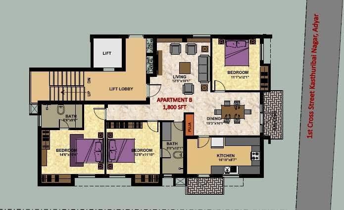 Google Dallas - Floor Plan