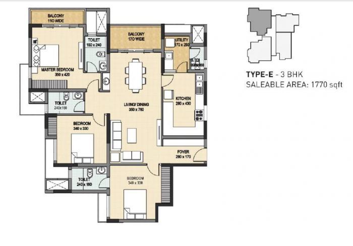 Artech Metropolis - Floor Plan