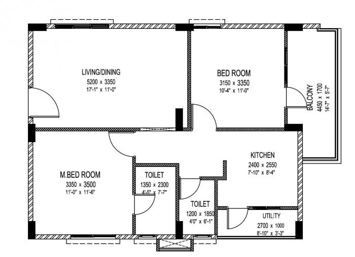 Vasathi Anandi - Floor Plan