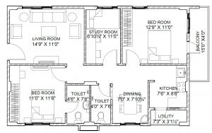 Vasathi Anandi - Floor plan