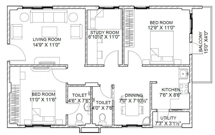 Vasathi Anandi - Floor Plan