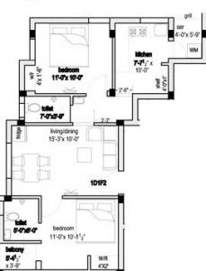 Shankar Krishna Nagar - Floor plan